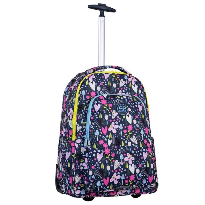 Rucsac scolar pe roti Coolpack - ALAN - In The Garden