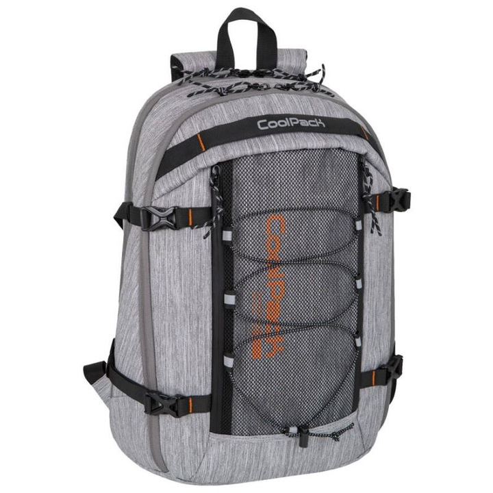 Бизнес раница CoolPack Hike Light Grey, 33 x 48 x 15 cm, Сив