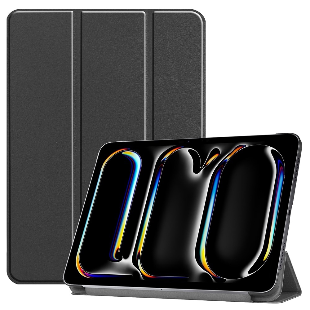 Husa Cu Grad Ridicat de Protectie pentru iPad Pro 11 2024, Tuds Armor, FoldPro, Q82, MicroTwine, Intense Dark
