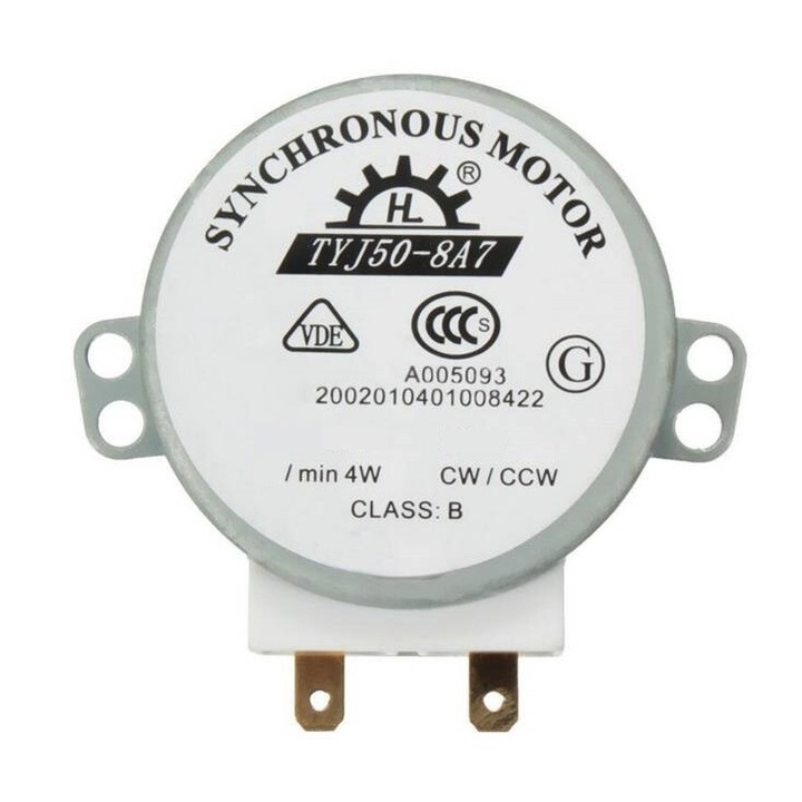 Електрическо моторче 49TYZ-A2, Микровълнова фурна, 30VAC, 4W, 5RPM