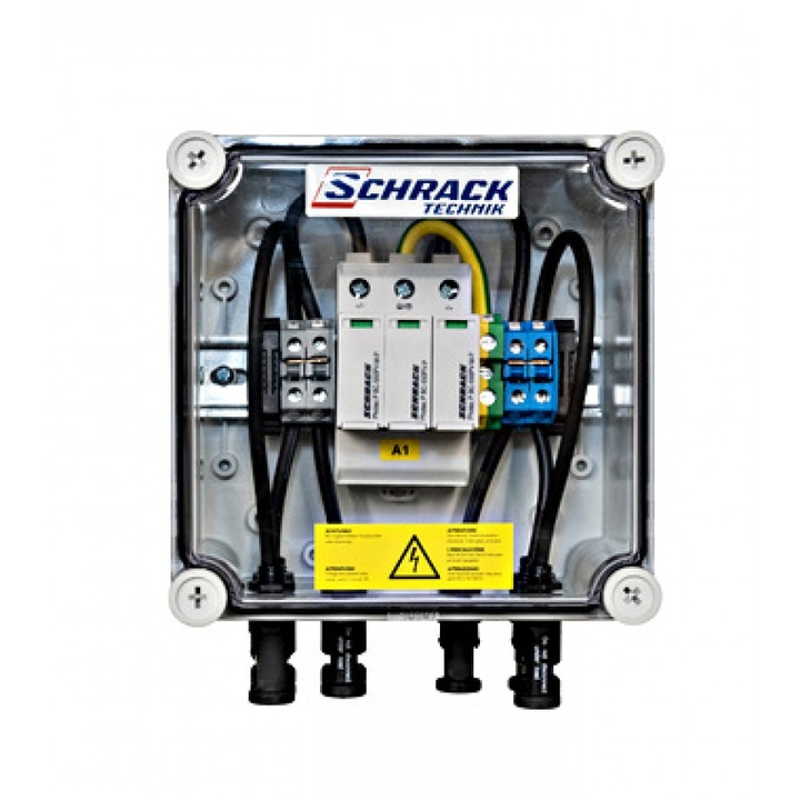 Protectie la supratensiune pentru sisteme fotovoltaice, Weidmuller, Schrack Technik PVP10001