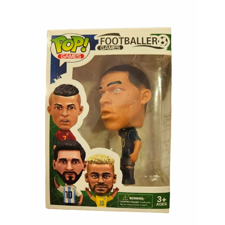 Figura Fotbalist, Plastic, 10 Cm., Multicolor