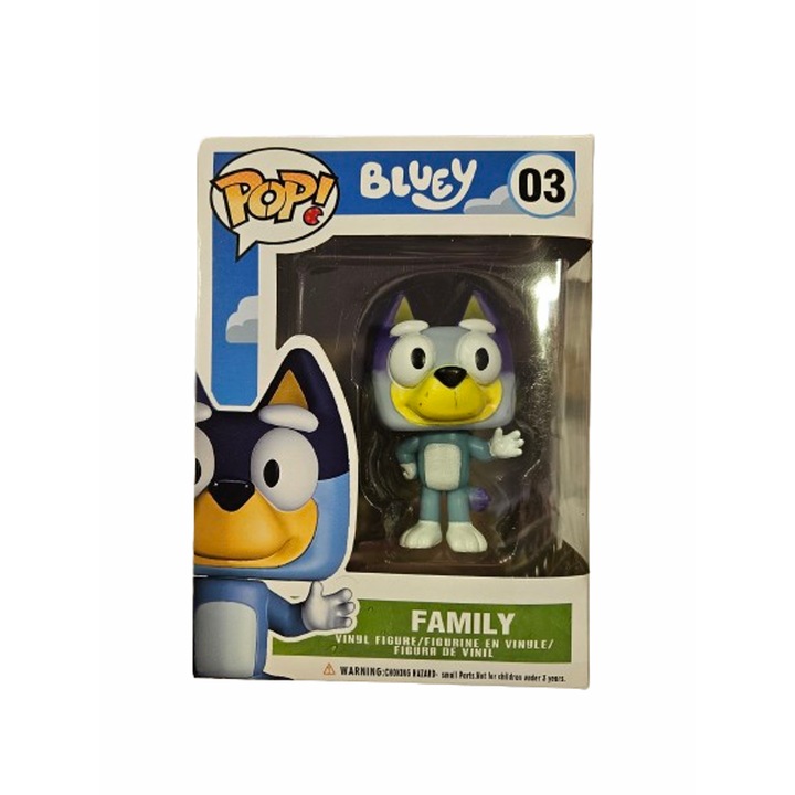 Фигурка Блуи, Татко, Пластмасов, 10 См