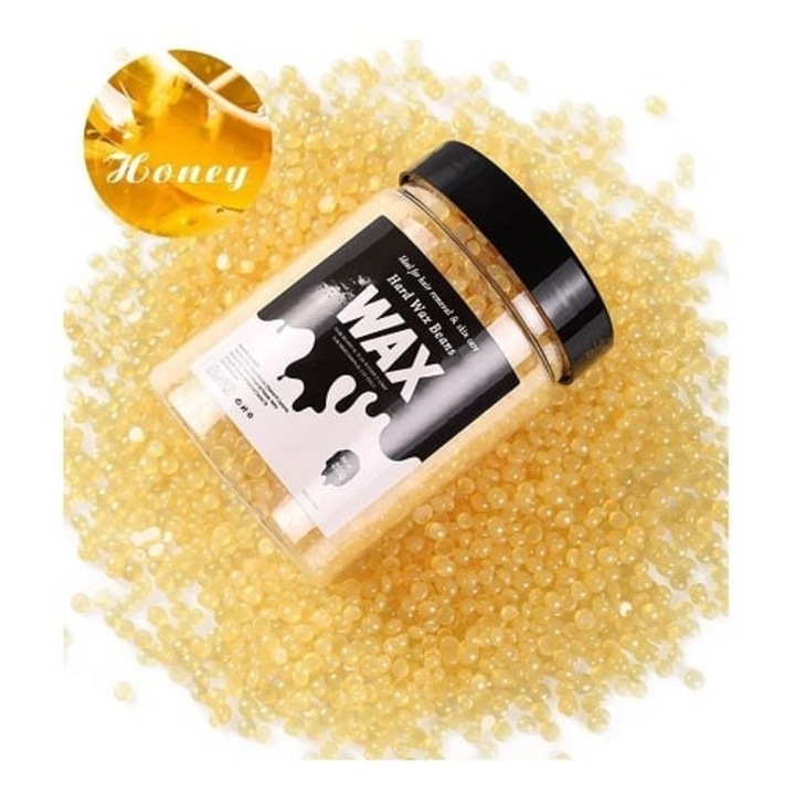 Szőrtelenítő viasz granulátum, Kemény viaszbab, Szőrtelenítő viasz, Méz, 200 g