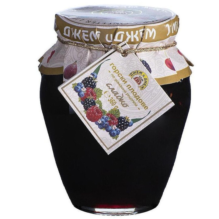 Dulceata de Fructe de Padure, 100% naturala, 360g