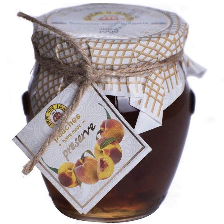 Dulceata de Piersici, 100% naturala, 240g