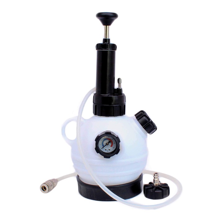 Kézi pumpa, Techman, fékfolyadék légtelenítéshez cserléshez, 2 l
