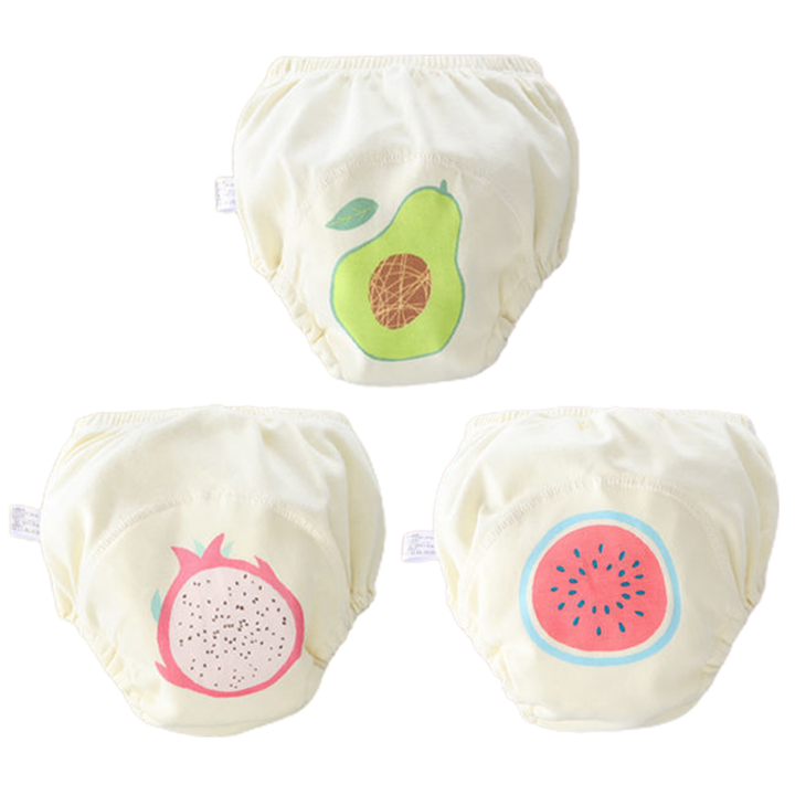 Комплект 3 гащички -пелени Ronyes, памучни, многоцветни, размер М