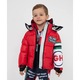 Geaca rosie, pentru baieti, Gulliver, 98 cm