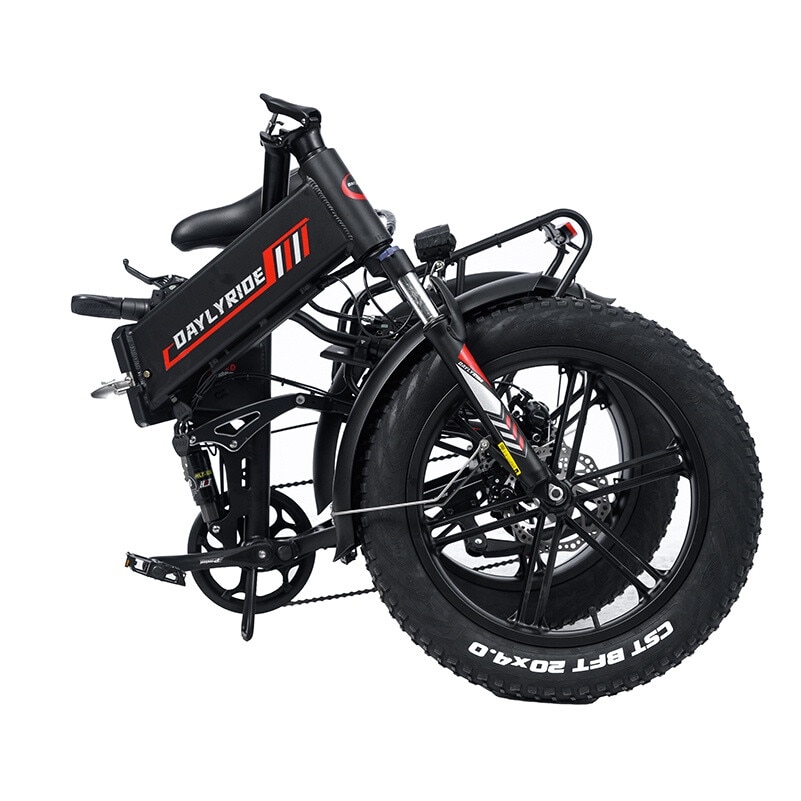 Електрически велосипед RANDRIDE YX20M, 1000W мотор, 17Ah батерия, 20 ...