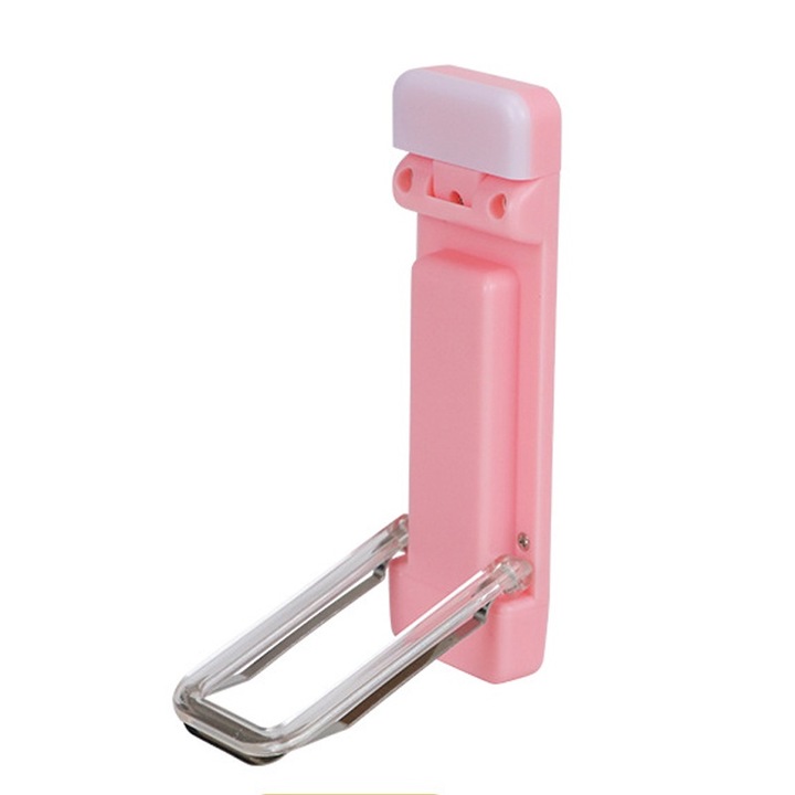 Lampa de citit Serene Sense®, 3 tipuri de lumini LED si 5 optiuni de luminozitate reglabila, Protejarea ochilor si prevenirea miopiei, roz