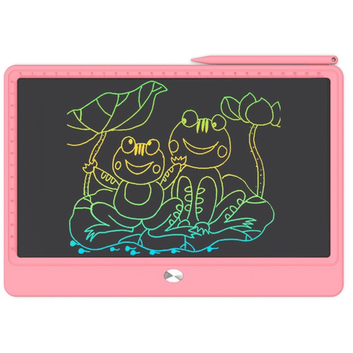 Tableta de desen pentru copii HERUSI roz 10x15cm