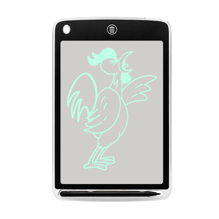 Tableta LCD pentru scris HERUSI, jucarie pentru copii, design dragut, ultra-subtire, multicolor, 3-8 ani