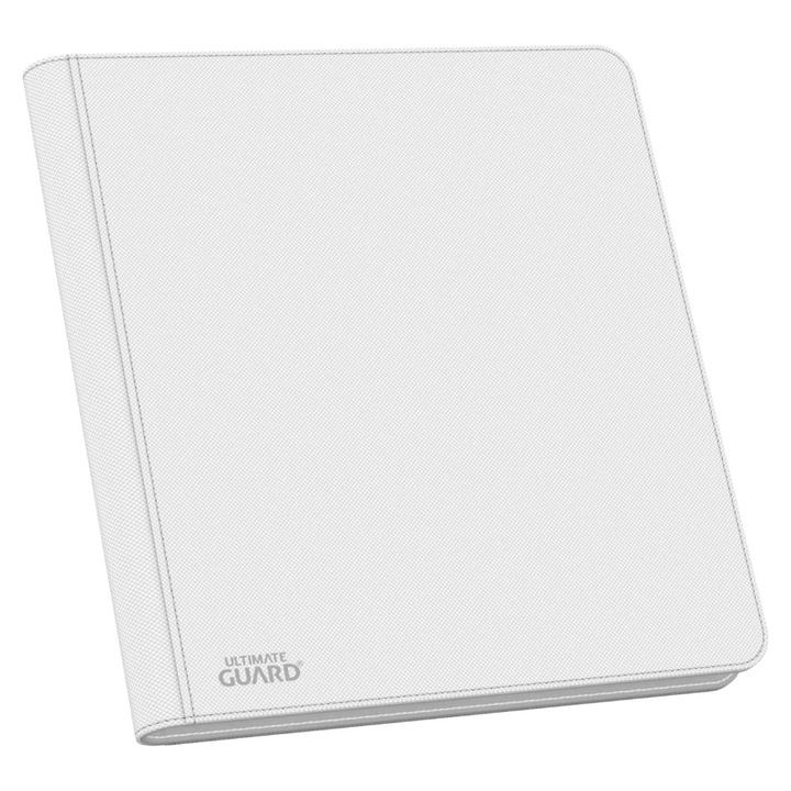 Ultimate Guard tartozék, Zipfolio 480, 24 zsebes, XenoSkin, Quadrow, 33 x 35 x 3 cm, fehér
