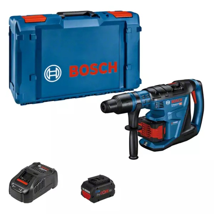 Bosch GBH 18V-40 C PROFESSIONAL, 2 acumulatori, 9 J, 360 RPM, multicolor, 132x502mm