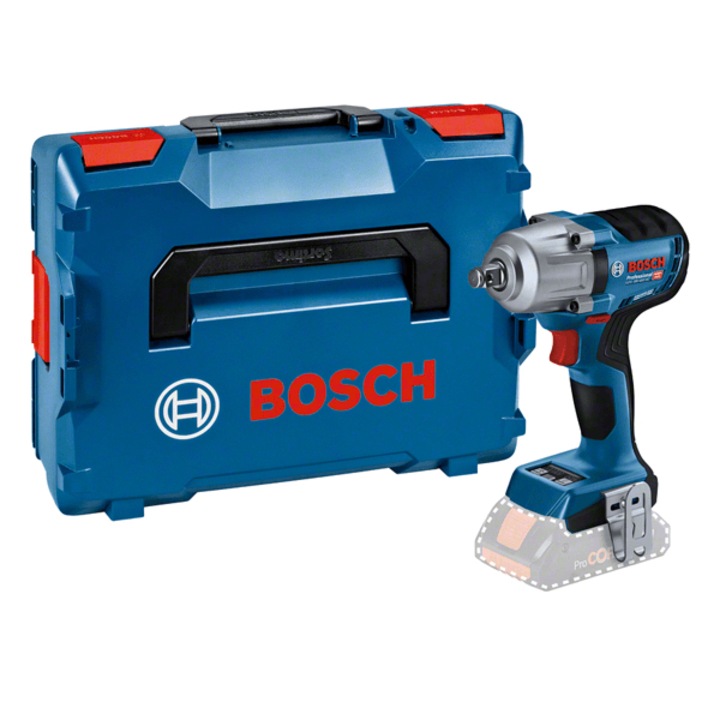 Aparat de impact Bosch GDS 18V-450 HC, 2300 RPM, negru, albastru, 77x169x214mm