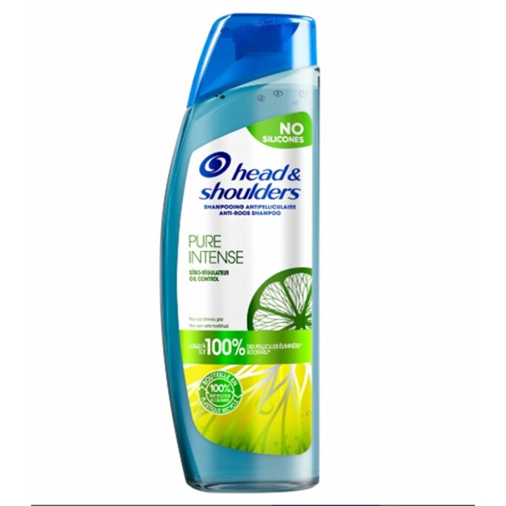 Sampon Head & Shoulders Pure Intense Oil Control 400 ML