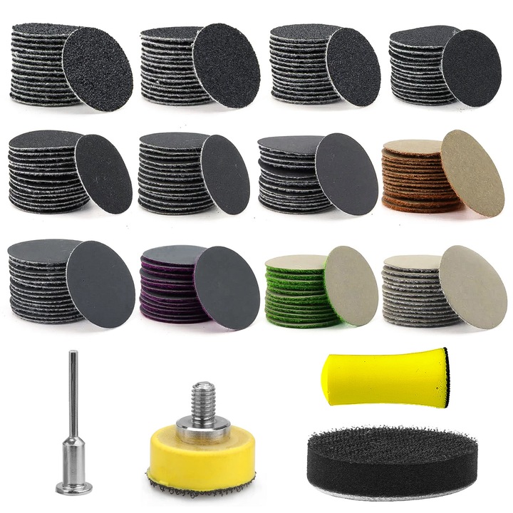 Комплект шкурка Taipintee 60-10000 грит многоцветна за дърво