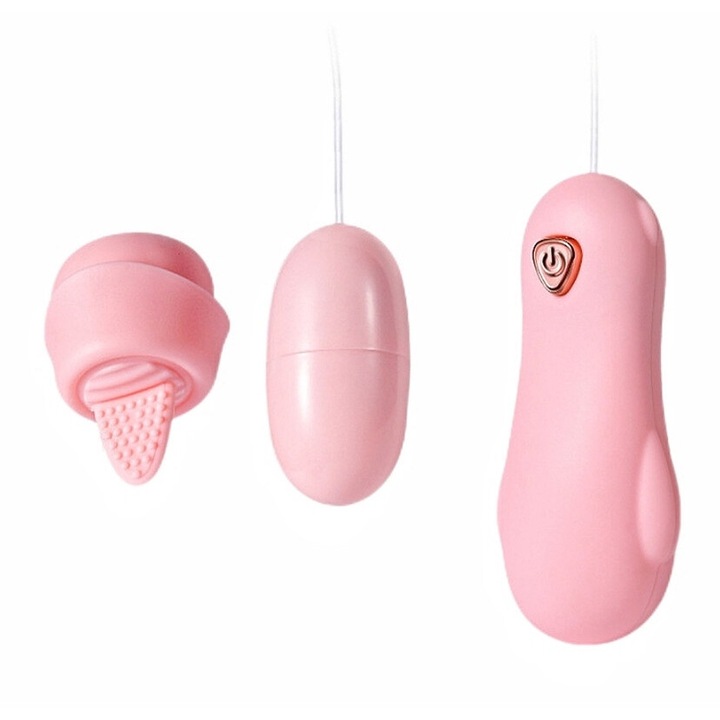 OEM RioRio Többfunkciós vibrátor szilikon nyelvvel, 12 rezgési frekvenciával, sokszínű