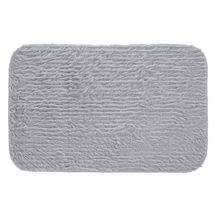 Hanko, Декоративен килим с дълги сиви нишки 79x50см