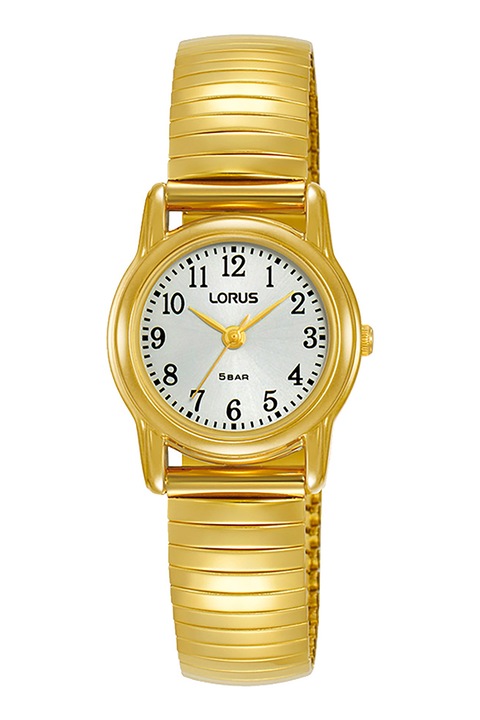 Lorus, Ceas cu bratara metalica, Auriu