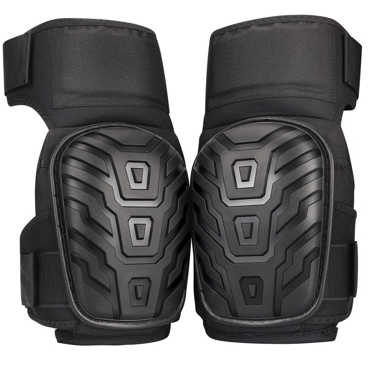 Genunchiere Enforose, cu perne din gel si spuma rezistenta, design anti-alunecare, ajustabile, pentru lucrari de constructie si gradinarit