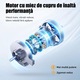 Masina de tuns profesionala, Qtenzivize, Multifunctionala 6 in 1, cu 16 piese, pentru tuns parul, barba, mustata, nasul, urechile si corpul, Aparat de tuns reincarcabil, Afisaj LED, 7500 rpm, Negru alb