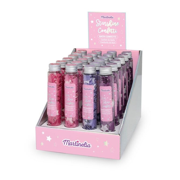 Szappankonfetti, Martinelia, Ragyogó csillag konfetti, 22g