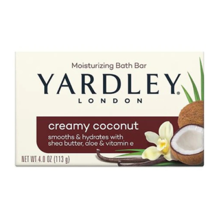 Szappan, Yardley, krémes kókusz, 113g