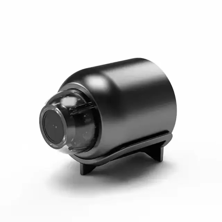 WiFi mini kémkamera 1080 HD, éjjellátó, mozgásérzékelés, alkalmazásvezérlés, 140 fokos szög, beépített mikrofon