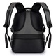 Rucsac scolar, Bivacc, Material: Poliester OXFORD 600D, Impermeabil, 3 compartimente externe, 1 compartiment intern, 3 buzunare, port USB si JACK, Gri