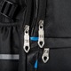 Rucsac scolar, Bivacc, Material: Poliester OXFORD 600D, Impermeabil, 3 compartimente externe, 1 compartiment intern, 3 buzunare, port USB si JACK, Gri