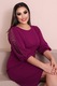 Rochie eleganta Eveniment, culoare violet, Marime 4XL