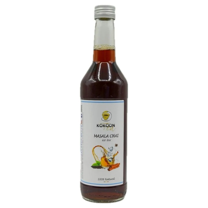 Sirop de ceai negru Masala Chai 500mL Kokoon