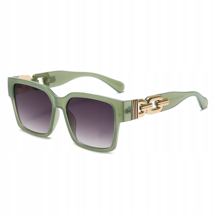 Ochelari de soare dama MAXAIR, ST-MAX7C, filtru UV400, verde cu auriu