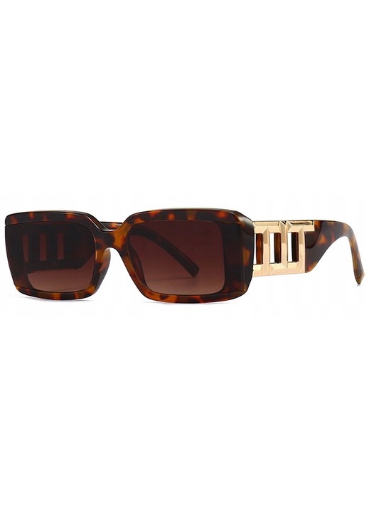 Set Ochelari de soare dama MAXAIR ST-MAX5E, protectie UV400, design leopard