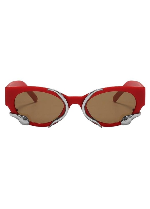 Ochelari de soare, MAXAIR, ST-MAX4D, protectie UV400, rosu, set cu husa si panza