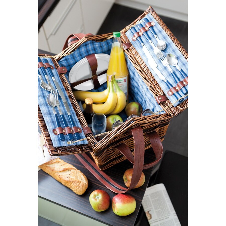 Cos picnic pentru 4 persoane Summertime eMAG.ro