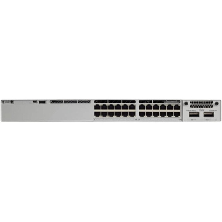Комутатор Cisco C9300-24T-E, Catalyst 9300 24-port data only, Network Essentials