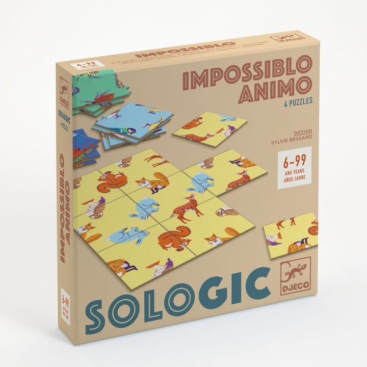 Joc de logica Impossiblo Animo, Djeco, +6 ani