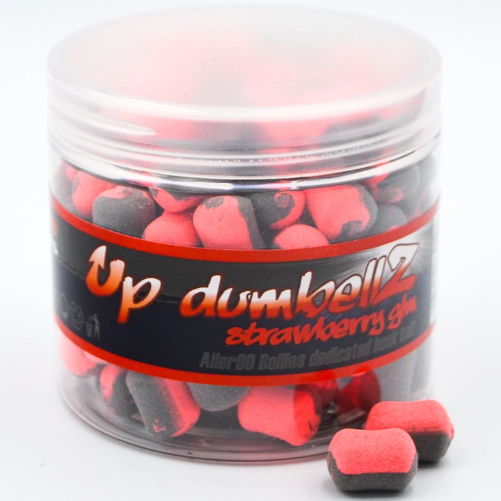 Бойли De Carlig, Pop Up, Massive Baits, Aller DumbelZ, Strawberry GLM, 14 mm