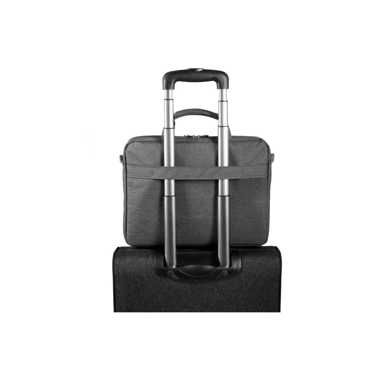 Geanta laptop PORT DESIGNS Sydney ECO, 13-14 inch, gri, cu bareta de umar