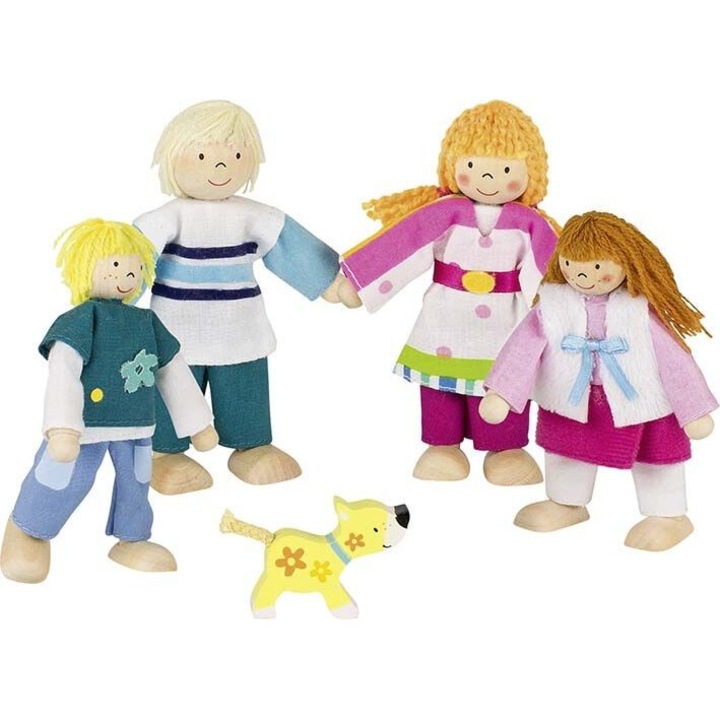 Susibelle baba szett, fa, Többszínű, +3 év