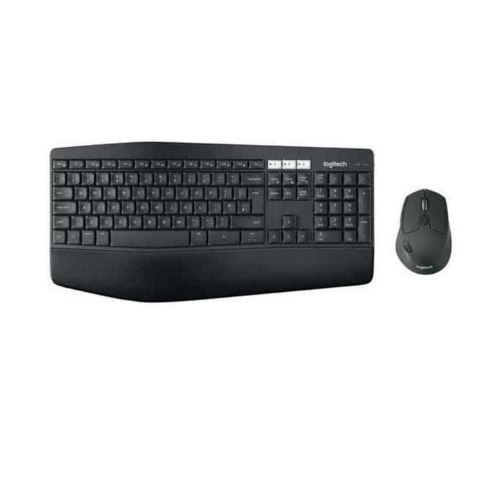 Tastatura si Mouse Logitech 920-008228 Negru Qwerty Spaniola