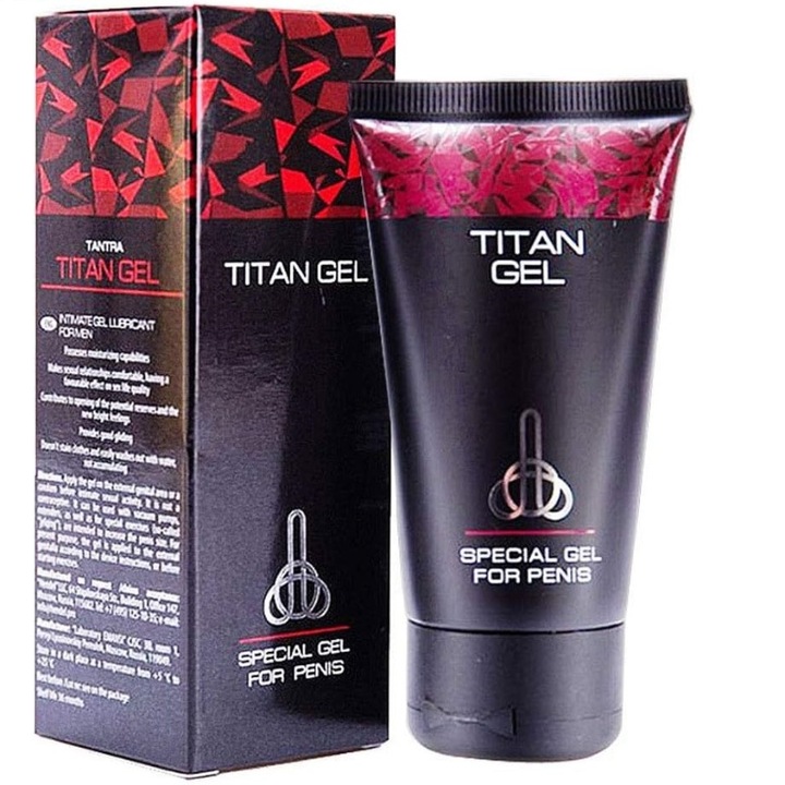 Gel Titan, stimulent sexual pentru barbati, crestere si ingrosare, 50ml
