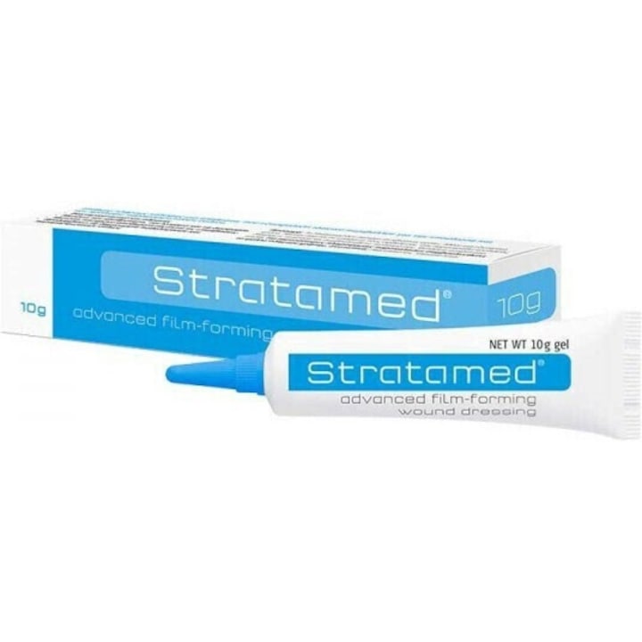 Gel siliconic Natural Care Stratamed pentru prevenirea si tratarea cicatricilor, transparent, 10g