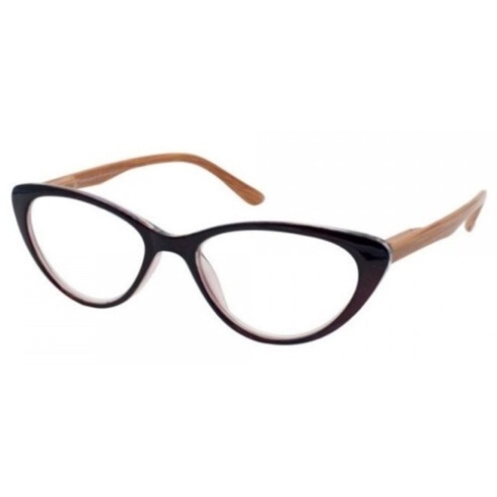 Ochelari de vedere, Eyelead, E206, brat din lemn, +3.00