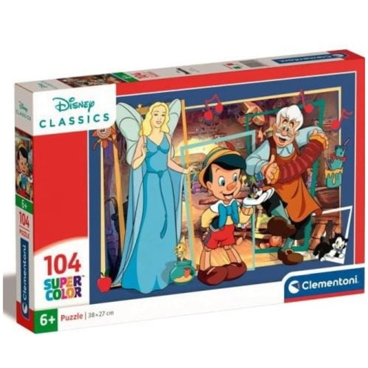 Clementoni - Puzzle Pinokkió - 100 darab