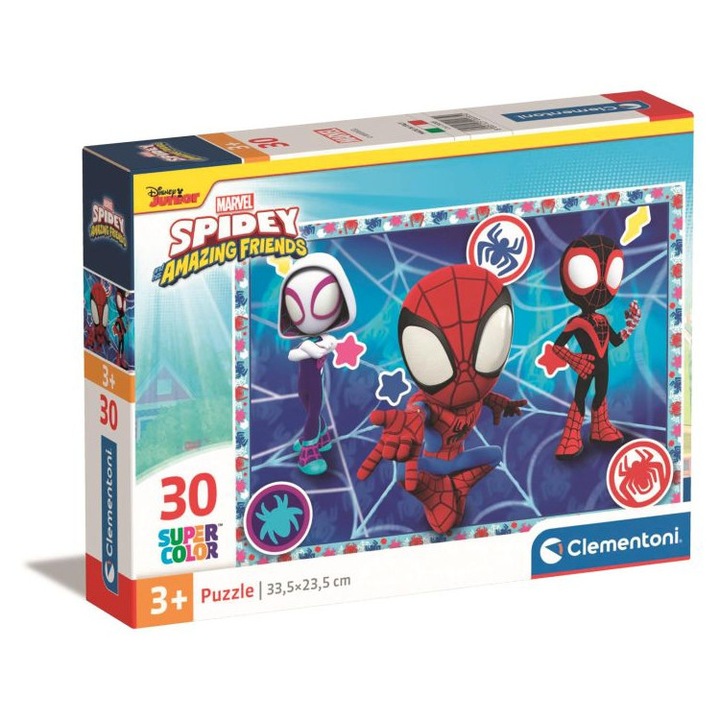 Clementoni Supercolor puzzle 30 db-os - Spidey