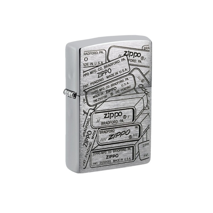 Bricheta Zippo Crom Lustruit